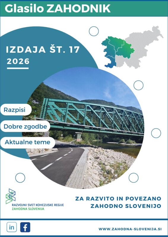Naslovnica Glasilo Zahodnik, 17. Izdaja